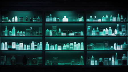 design dark clean medical backgroundの素材