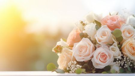 design wedding flower background simpleの素材