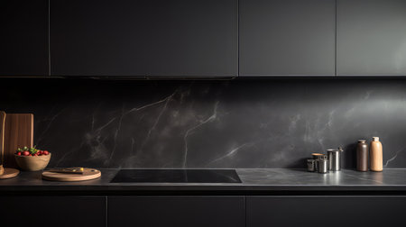 grunge modern blank black backgroundの素材