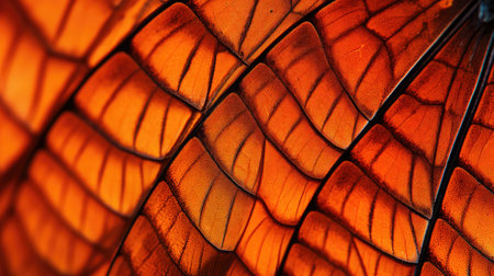 colorful orange macro background intricateの素材