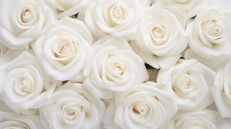 floral wedding flower background romanticの素材