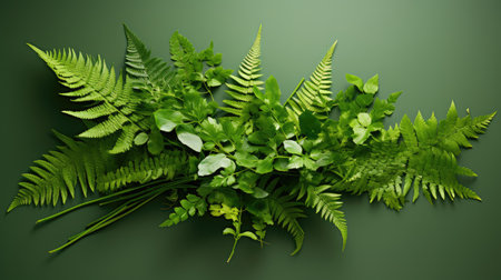 plant leaf flower background minimalistの素材