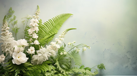 flora botanical flower background tranquilの素材