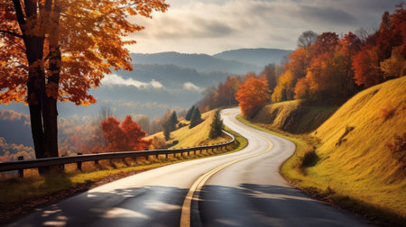 season autumn scenery day landscapeの素材