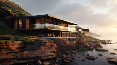 water peak beach sea landscapeの素材