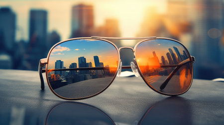 table blur product city backgroundの素材