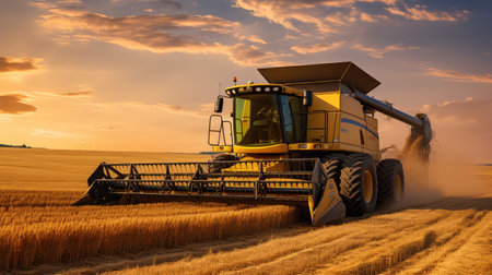 agriculture field view north landscapeの素材