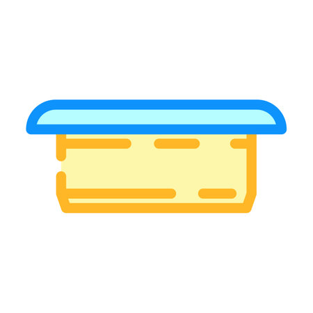 refinery pipeline color icon vector illustrationのイラスト素材