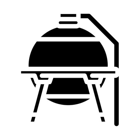 fuel cell storage energy glyph icon vector illustrationのイラスト素材