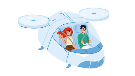 innovation future transport solution vectorのイラスト素材