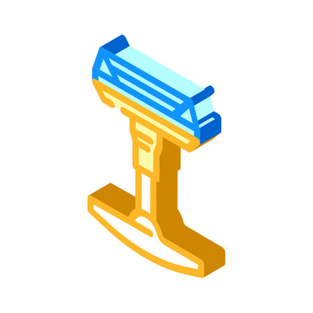 cufflinks jewelry isometric icon vector illustrationのイラスト素材
