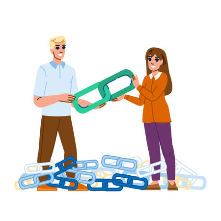 nofollow canonical url vectorのイラスト素材