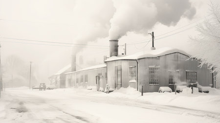 inventory company warehouse buildingの素材