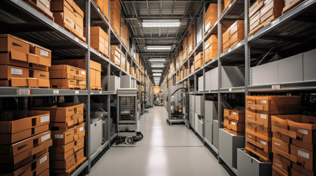 production automated electronics factoryの素材