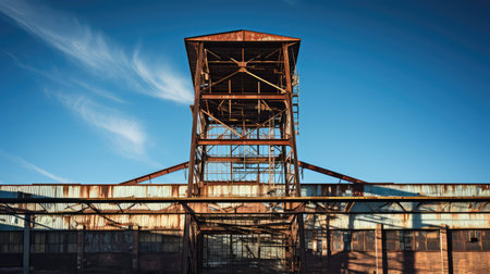 welding metal factory buildingの素材