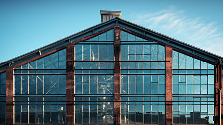 machinery metal factory buildingの素材