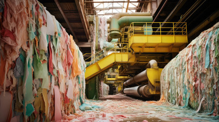 industry drum paper millの素材