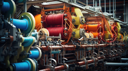 loom thread textile millの素材