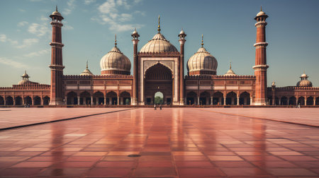 dome landmark mosque buildingの素材
