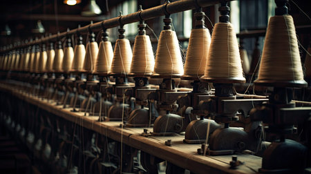 spinning bobbin textile millの素材