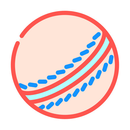 ball croquet game color icon vector illustrationのイラスト素材