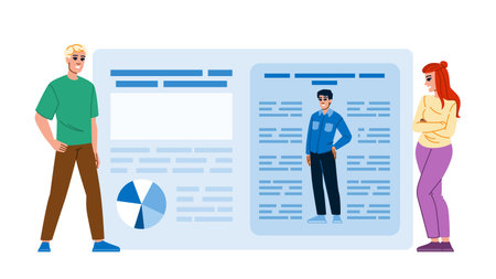 results brand serp vectorのイラスト素材