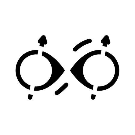 entanglement quantum technology glyph icon vector. entanglement quantum technology sign. isolated symbol illustrationのイラスト素材