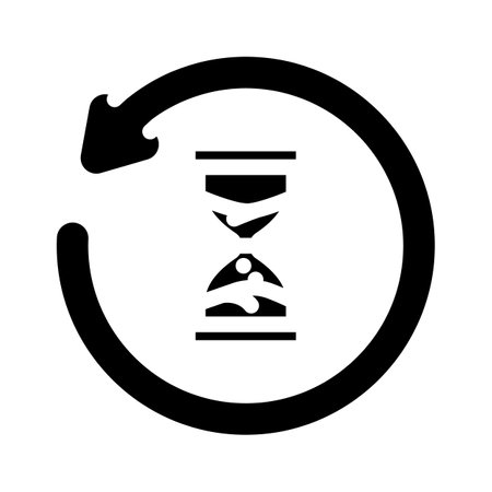 anti aging product label caution glyph icon vector illustrationのイラスト素材