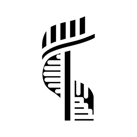 spiral staircase progress glyph icon vector illustrationのイラスト素材