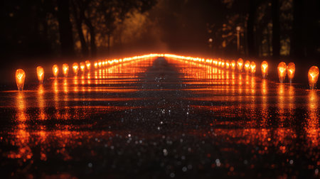 emergency road flareの素材