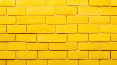 vibrant yellow brick backgroundの素材