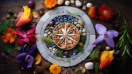 leaves astrology natureの素材