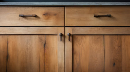 wooden kitchen cabinet handlesの素材