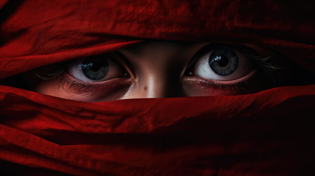 worry anxiety redの素材