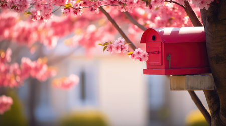 cherry mailbox springの素材