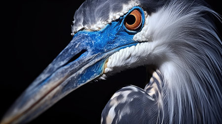 intelligence heron blueの素材