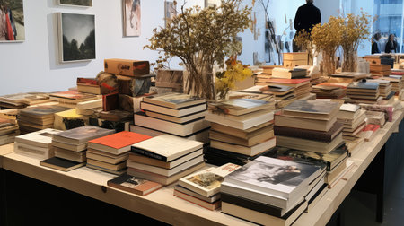 pedestal artist bookの素材