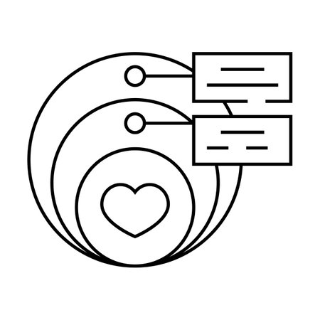 emotional design ux ui line icon vector illustrationのイラスト素材