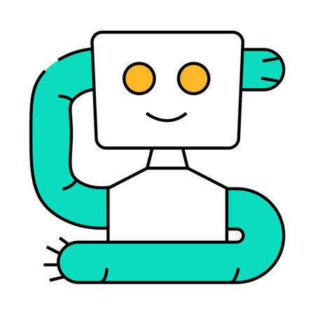 costume on burning maine icon color illustrationのイラスト素材