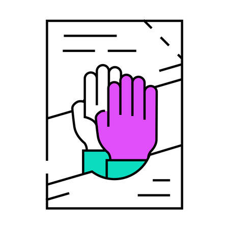 powder detergent for hand washing icon color illustrationのイラスト素材