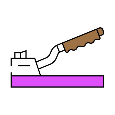 handbrake car icon color illustrationのイラスト素材