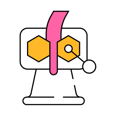 clay rolling machine icon color illustrationのイラスト素材