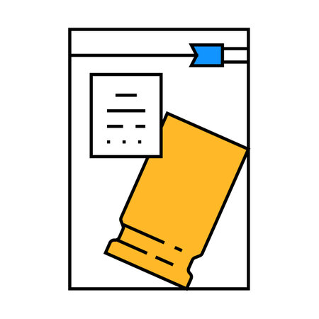 bullet casing crime icon color illustrationのイラスト素材