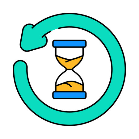 anti aging product label caution icon color illustrationのイラスト素材