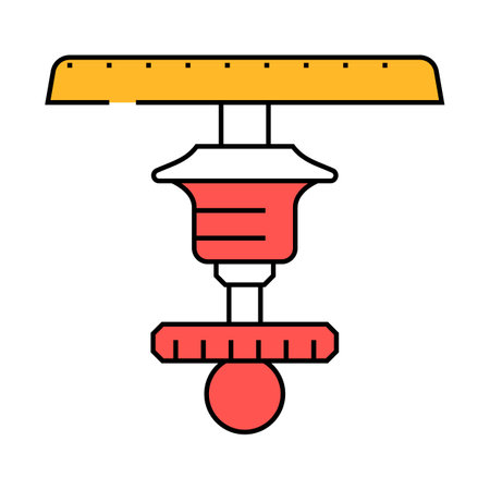 lapel pin jewelry icon color illustrationのイラスト素材