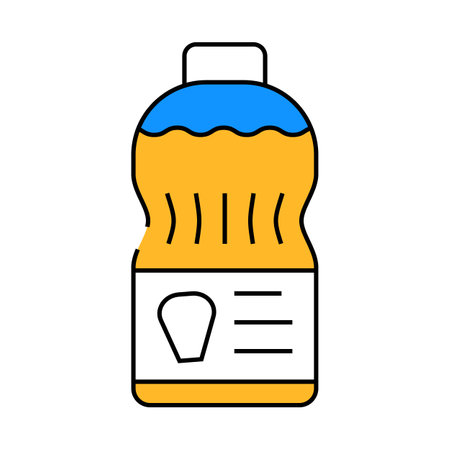 corn oil icon color illustrationのイラスト素材