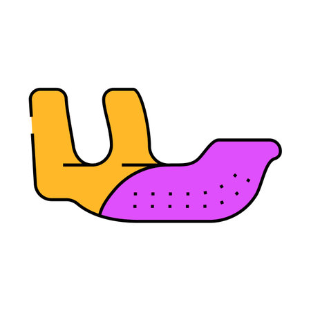 thimble ring embroidery hobby icon color illustrationのイラスト素材