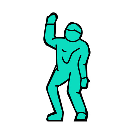 corpse zombie icon color illustrationのイラスト素材