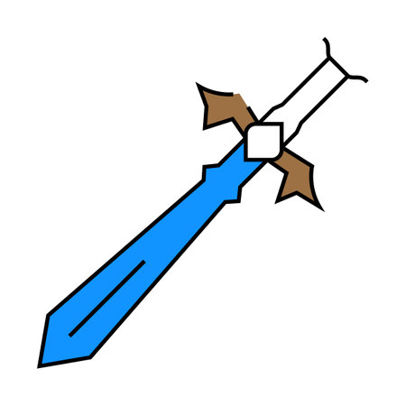weapon toy baby icon color illustrationのイラスト素材