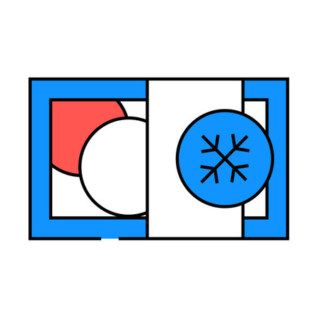 cutlets raw frozen food icon color illustrationのイラスト素材